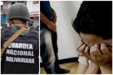 ¡ATROZ! Detienen a GNB por violar a una adolescente de 17 años en Sucre (habrían otros 2 efectivos involucrados)