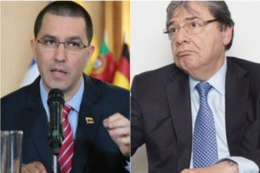 ¡PURA PATALETA! Arreaza acusó al canciller colombiano de ser el “nuevo vocero de la oposición”