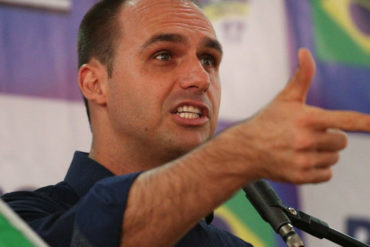 ¡TIEMBLA, NICO! Eduardo Bolsonaro advierte que “de alguna manera” va a ser necesario “el uso de la fuerza” contra Maduro