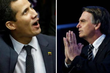 ¡CONTUNDENTE! Bolsonaro se compromete con Guaidó en la búsqueda de la democracia en Venezuela: “Brasil será responsable de lo que sucederá” (+Video)