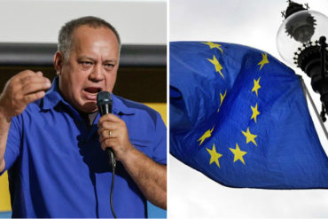 ¡SE ALTERÓ! Diosdado Cabello tilda de «grandes irresponsables» a quienes dirigen la UE