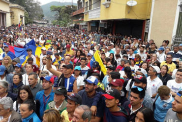 ¡EL PUEBLO EN LA CALLE! Habitantes de Rubio participaron en un Cabildo Abierto en Táchira este #19Ene (+Fotos)