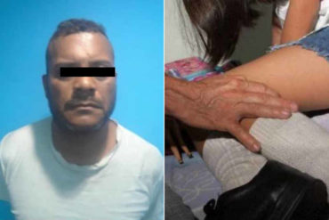 ¡ABERRADO! Detuvieron a padrastro en Maracay que tocaba y besaba a menor de 7 años cuando su madre iba a trabajar