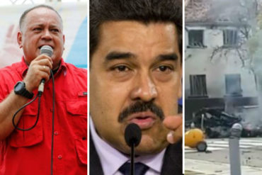 ¿TENDRÁ MIEDO? Cabello se “ofende”  porque vinculan a Maduro con atentado en Colombia