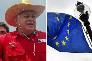 ¡DESATADO! Diosdado Cabello a la UE: Váyanse bien largo al c*rajo que nadie nos da órdenes (+Video) (+Le sale manual de Carreño)