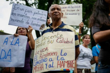 ¡DEBE SABERLO! Día del maestro en Venezuela: Educadores entre la espada y la pared por la crisis