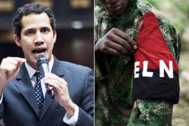 ¡SIN MIEDO! Guaidó sobre presencia del ELN en el país: «Es a plomo que hay que sacarlos del territorio nacional»