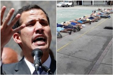 ¡FRONTAL! Guaidó sobre maltratos a manifestantes: La justicia señalará a quienes están perpetrando estas acciones