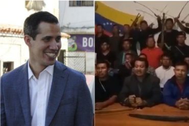 ¡SÉPALO! Pemones respaldan a Guaidó y lanza esta advertencia al Gobierno: “Que no se les ocurra meterlo preso” (+Video)