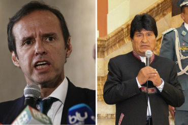 ¡FRONTAL! Quiroga asegura que Evo Morales es un “instrumento servil que aplaude la tiranía de Maduro”