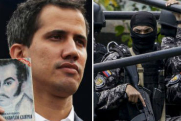 ¡CONTUNDENTE! Guaidó sobre la represión: Tuvieron que usar al FAES porque ningún otro ente aceptó reprimir (+Video)