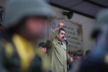 ¡SE CAYÓ DE LA CAMA! Maduro madruga para mostrar que «tiene» el apoyo de la FANB y pedir una “revolución militar”