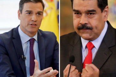 ¡ENTÉRESE! La respuesta de Maduro a Pedro Sánchez tras reconocimiento a Juan Guaidó: “Sus manos quedarán manchadas de sangre”