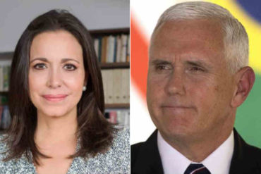 ¡LE CONTAMOS! María Corina a Pence tras mensaje sobre el 23-E: Agradecemos su respaldo en esta hora decisiva