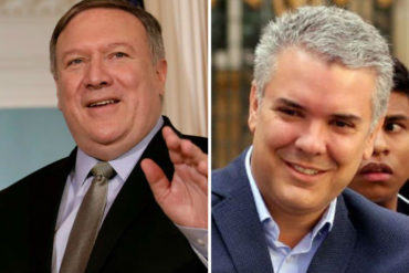 ¡ATENCIÓN! Mike Pompeo elogió la actuación de Colombia en la crisis venezolana: Es un líder natural en el impulso del Estado de Derecho (+Video)