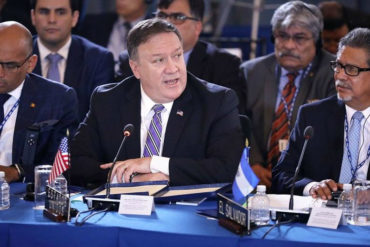 ¡AY, NICO! Pompeo pide en la OEA respaldar a Guaidó y a su gobierno (se refirió a Maduro como «expresidente») (+Video)