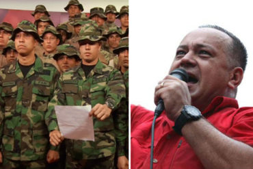 ¡IRRESPETUOSO! Diosdado sobre militares que desconocieron a Maduro en Perú: “Son unos disfraces”