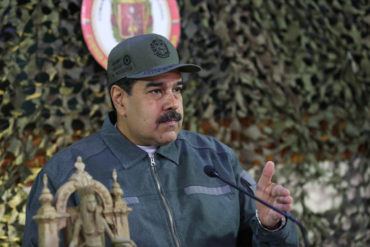 ¡AH, OK! Maduro dice contar con la «total lealtad» de los jefes militares de Venezuela y llama a la movilización este #30Abr