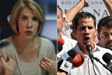 ¡CONTUNDENTE! Nitu Pérez Osuna estalla a Juan Guaidó: “Si no puede, que se aparte, que se vaya” (+Video)