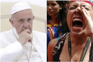 ¡CON TODO! Estallan al Papa por pedir que se evite derramamiento de sangre en Venezuela: “Ya empezó y usted ha sido cómplice”