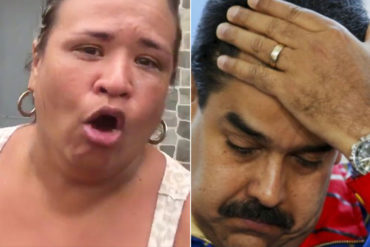 ¡LES DIO DURO! Vecina del sector Cotiza tras alzamiento militar: “Maduro, vete ya” (+Video +punta a los represores)