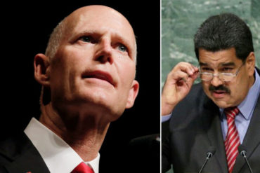 ¡ES CONTIGO, NICO! Senador Rick Scott sobre sanciones de EE UU a PDVSA: «El tiempo de Maduro se acabó»