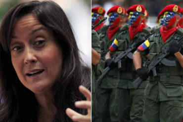 ¡MUY INTERESANTE! Rocío San Miguel califica como “tentadora” la propuesta de EEUU al sector militar de Venezuela (+Video)