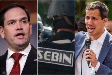 ¡SIN TAPUJOS! Rubio afirma que el Sebin es controlado por “opresores cubanos” al referirse al secuestro de Guaidó
