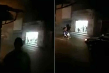 ¡ATENTOS! Reportaron supuestos saqueos en comercios de Los Teques la noche de este #22Ene (+Video)