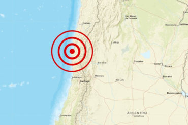 ¡LO ÚLTIMO! Fuerte sismo de magnitud 6,7 se registró en la costa central de Chile este #19Ene (+Videos)
