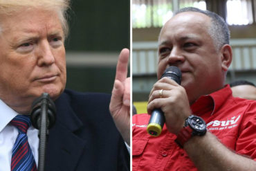 ¿PICADO? Diosdado le tira otra vez Trump: Que se ocupe de los muchos problemas de su país