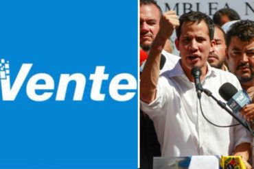 ¡DE FRENTE! Vente Venezuela: Guaidó debe asumir la Presidencia con “todas sus letras” el #23Ene (+Video)