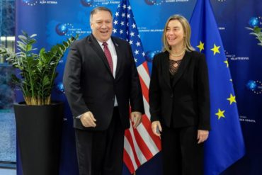 ¡ATENCIÓN! Mogherini y Pompeo piden elecciones en Venezuela: “No hay entusiasmo por la intervención militar”