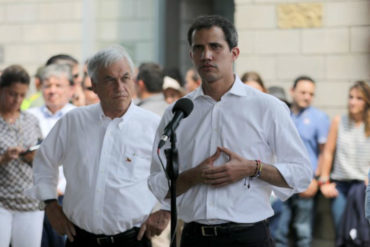 ¡ENTÉRESE! Piñera invitó a Guaidó a Chile para la cumbre inaugural de Prosur (Está pautada para el mes de marzo)