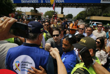 ¡VÉALAS! Las imágenes de la visita del senador Marco Rubio a la frontera colombo-venezolana (+Diputados venezolanos lo acompañaron)