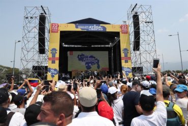 ¡VÉALO AQUÍ! Las casi 7 horas del Venezuela Aid Live (+Luis Fonsi, Juanes, Alejandro Sanz y más) (+Video)