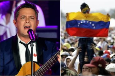 ¡EMOCIONANTE! Alejandro Sanz desde el Venezuela Aid Live: “Ha llegado la hora de la gente, la hora del pueblo” (+Presentación completa)