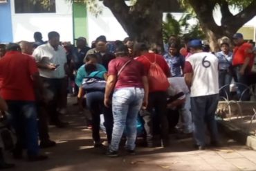 ¡TRÁGICA PARADOJA! En Puerto Ayacucho murió anciano durante acto del PSUV en rechazo a la ayuda humanitaria: sufría de diábetes y no había comido