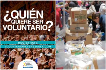 ¡MUY IMPORTANTE! Cualquier ciudadano puede ser voluntario por la ayuda humanitaria y esta es la información que debes conocer (+Detalles)