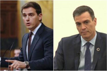 ¡LOS PUSO EN SU SITIO! Albert Rivera se las canta a Pedro Sánchez y a partidarios de Maduro: “¿No tienen corazón? (+Video)