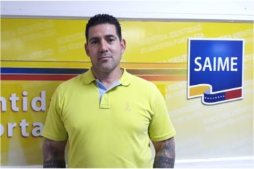 ¡OTRO MÁS! El beisbolista Alex Cabrera fue al Saime y también agradeció por el “excelente servicio” (A sus seguidores no les gustó)