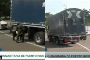 ¡QUE SE SEPA! Ayuda humanitaria enviada por Puerto Rico ya llegó al centro de acopio del puente Las Tienditas (+Video)