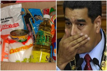 ¡NO PARECE LIMOSNA! La bolsa de alimentos de 42 kilos que envió EE.UU. como ayuda humanitaria a Venezuela (nada que ver con la caja CLAP)  (+Video)