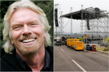 ¡ESTÁ CLARITO! Lo que dijo Richard Branson del concierto chavista “Hands Off Venezuela”: «Tuvieron que sobornar gente para ir con alimentos» (+Video)