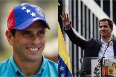 ¡AY, PAPÁ! Capriles: Guaidó está «creando las condiciones» para que los militares «se pongan del lado del pueblo»