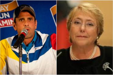 ¡AQUÍ ESTÁ! La respuesta de Capriles tras las declaraciones de Bachelet sobre la crisis en Venezuela