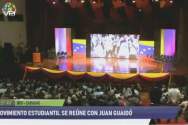 ¡ATENCIÓN! Guaidó se reúne este #8Feb con estudiantes en el Aula Magna de la UCV (+En Vivo)