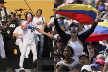 ¡SE LO MOSTRAMOS! La espectacular presentación de Carlos Vives que puso a todos a bailar en el Venezuela Aid Live (+Video)