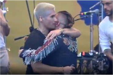 ¡PARA LLORAR! Así fue el emocionante reencuentro de Chyno y Nacho en el Venezuela Aid Live (+Presentación completa)