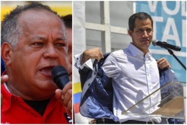 ¡SOEZ! Diosdado insulta a Guaidó durante acto en el estado Táchira: “Becerro, chupamedias” (+Video)